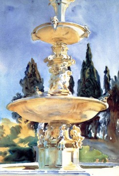  watercolor Works - In a Medici Villa John Singer Sargent watercolor
